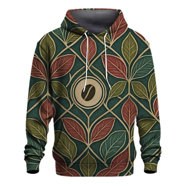 Coffee Leaf Lattice lightweight hoodies