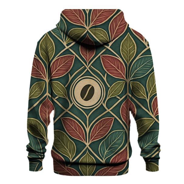 Coffee Leaf Lattice lightweight hoodies