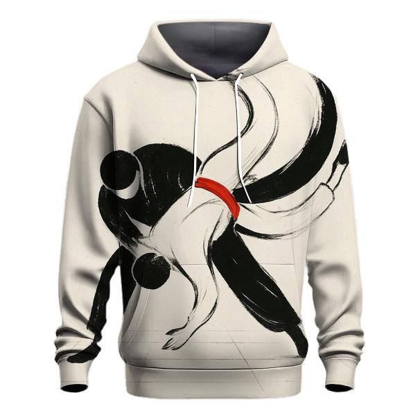 Minimalist Judo Balance Study hoodie trends