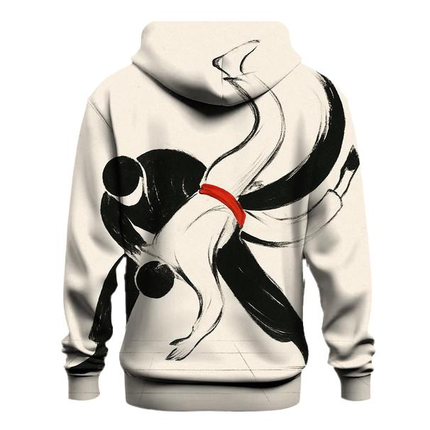 Minimalist Judo Balance Study hoodie trends