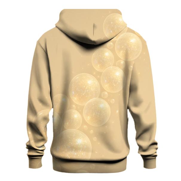 Champagne Bubble Cascade lightweight hoodies