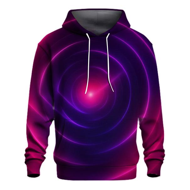 Neon Magenta Pulse Field lightweight hoodies