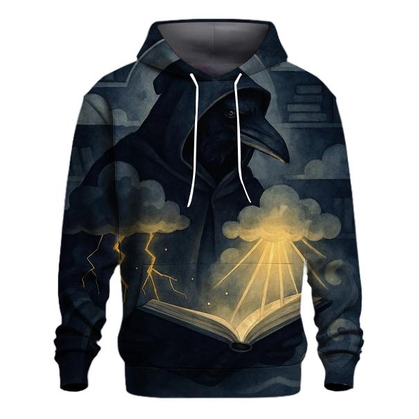 Library Of Lost Weather zip-up hoodies