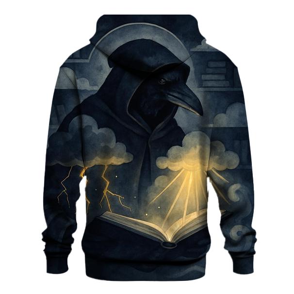 Library Of Lost Weather zip-up hoodies