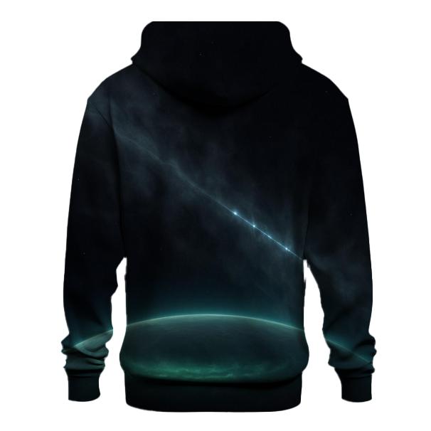 Magnetotail Reconnection Line zip-up hoodies