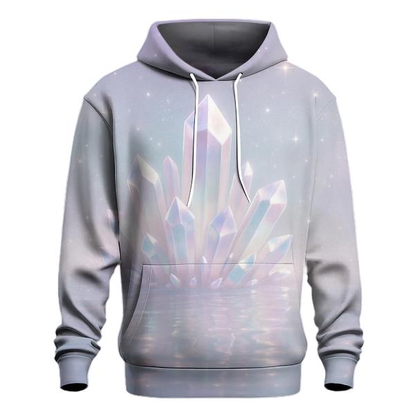 Pastel Shimmer Crystal Lagoon designer hoodies