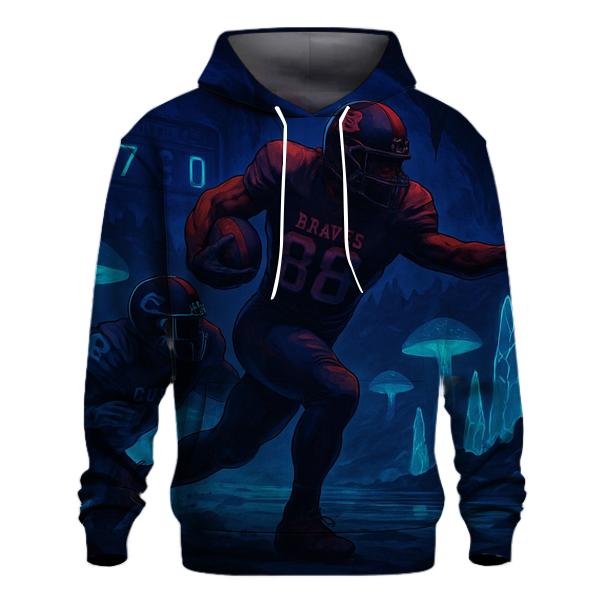 Underground Cavern Field Lit By Bioluminescence lightweight hoodies