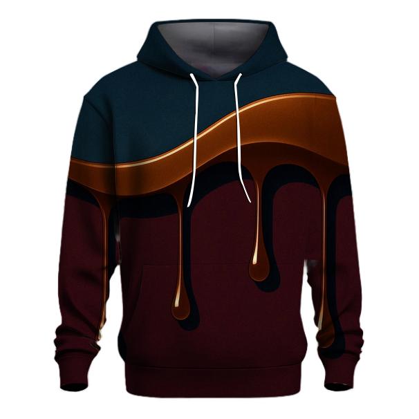 Coffee Drip Horizon graphic hoodies
