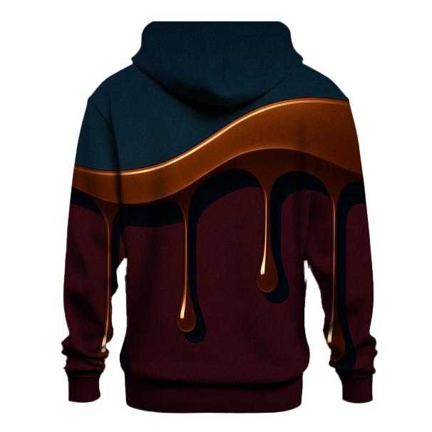 Coffee Drip Horizon graphic hoodies