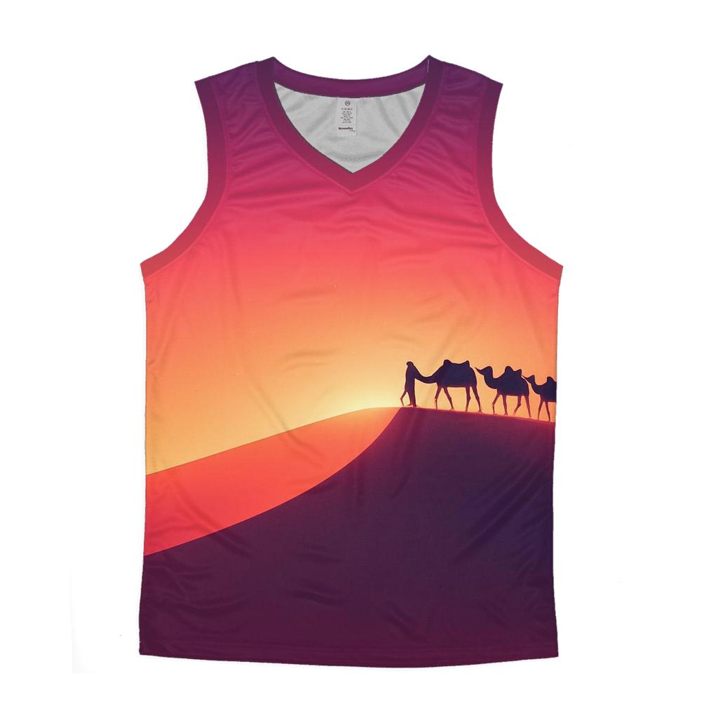 Crescent Dune Afterglow Caravan casual summer tank tops