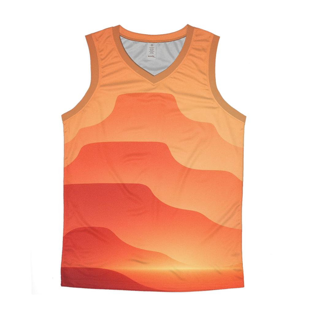 Sunset Spectrum Mesa stylish racerback tanks