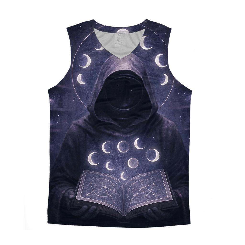 The Archivist Of Moon Phases trendy fitted tank tops