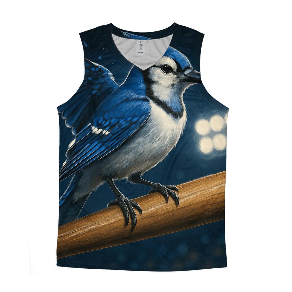 Blue Jays Thunderwing Bat Perch sports performance tank tops