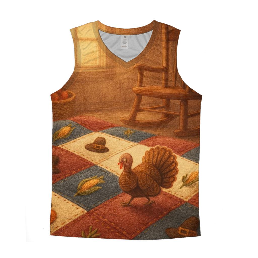Pilgrim Harvest Quilt Dreamscape custom tank tops