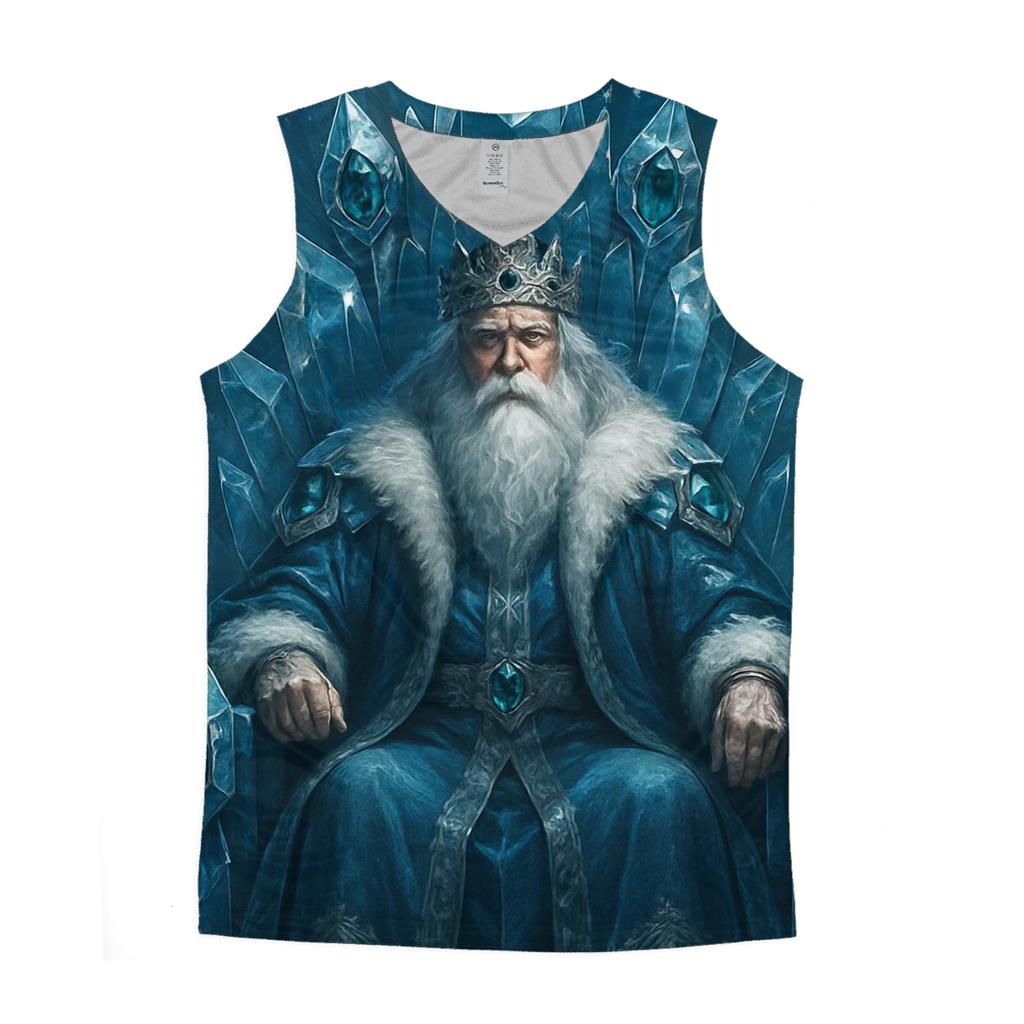 Crystal Crown Santa Winter King designer workout tanks