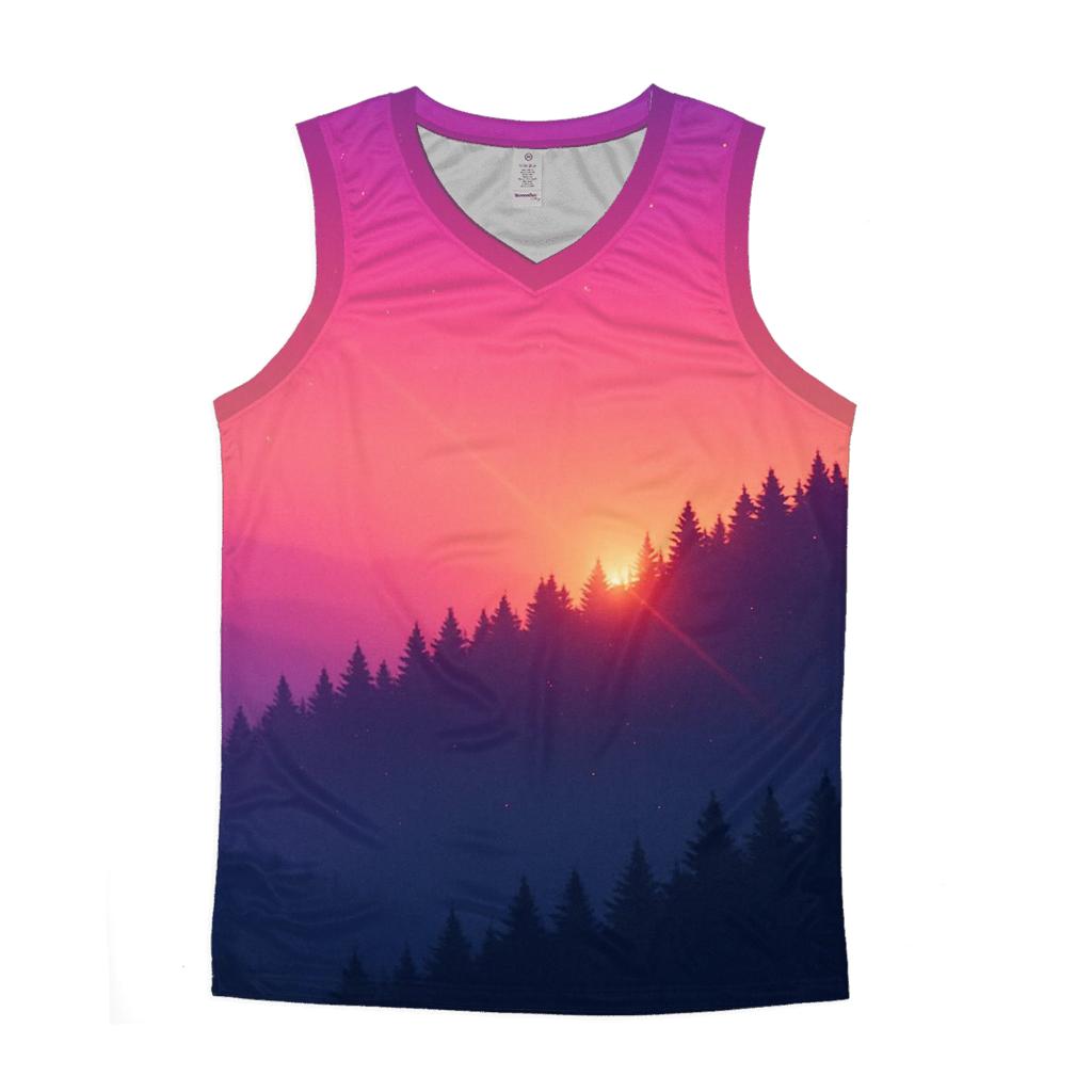 Pine Ridge Emberline Panorama cotton sleeveless tops