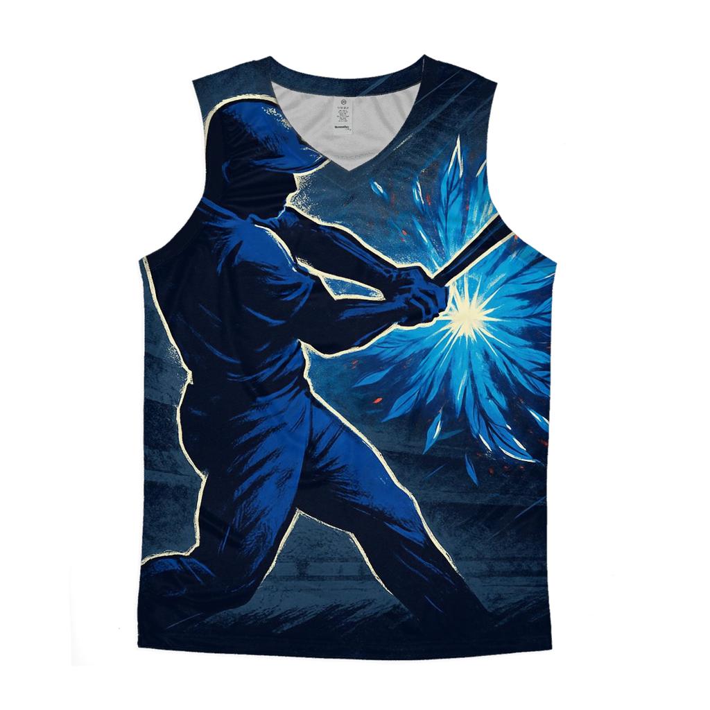 Blue Jays Shadow Swing With Feather Sparks designer workout tanks