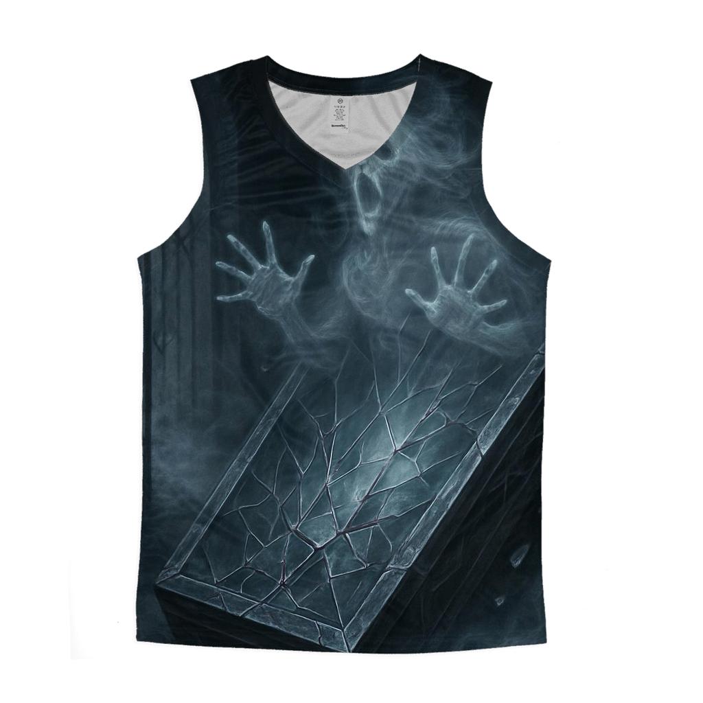 Mirror Coffin Of The Pale Specter cotton sleeveless tops