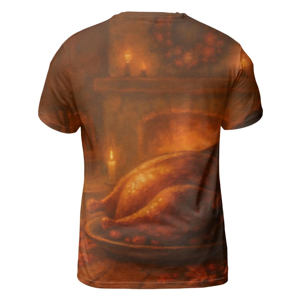 Candlelit Harvest Table Embrace unique graphic print tees