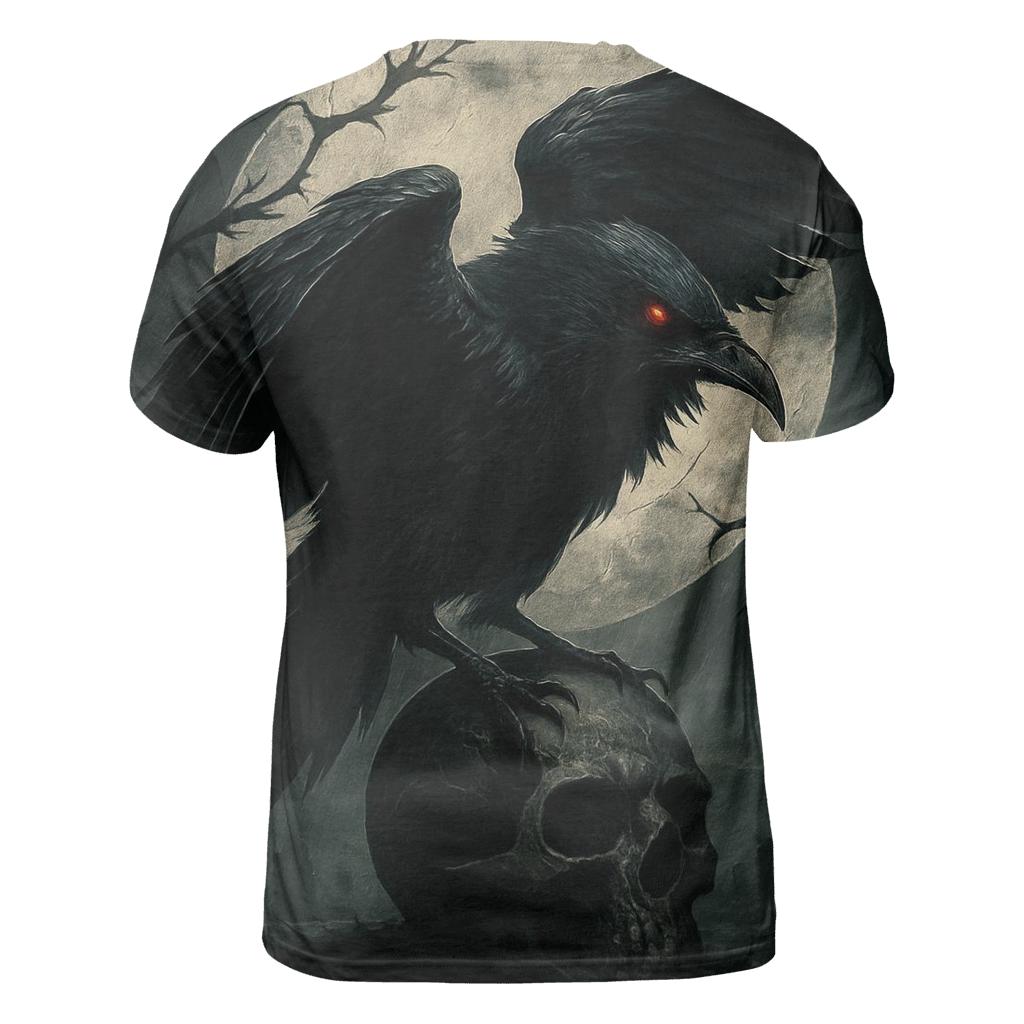 Raven Of The Severed Moon unique graphic print tees