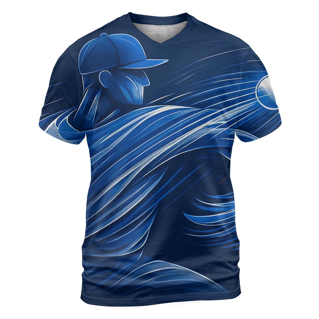 Blueprint Pitch Mechanics Blue Jays Surge trendy printed shirt styles