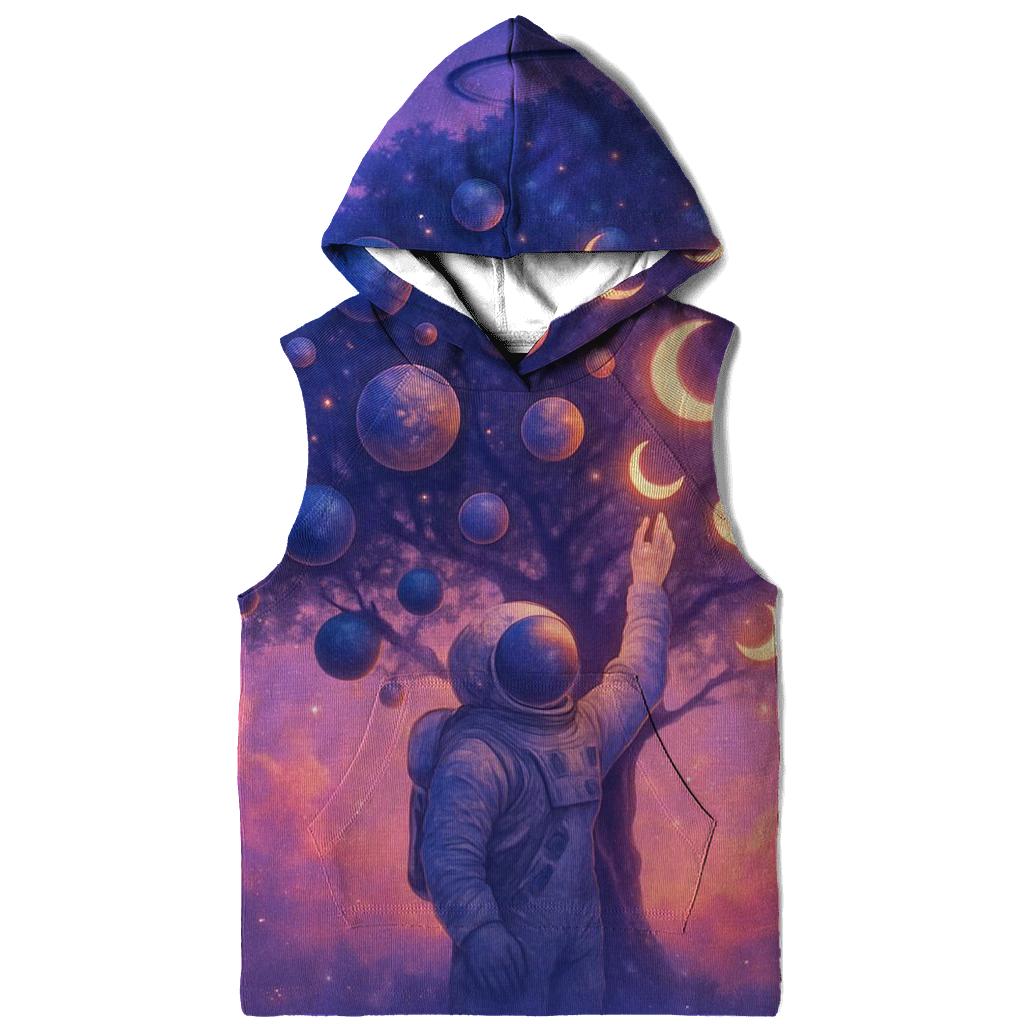 Time Orchard Under Twin Nebulas graphic hoodies