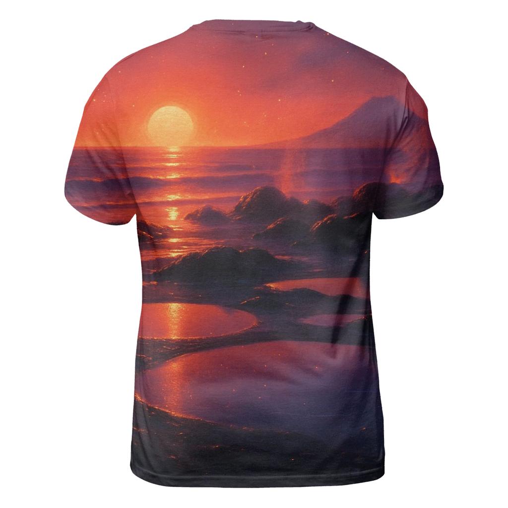 Volcanic Shore Magma Twilight personalized full print shirts