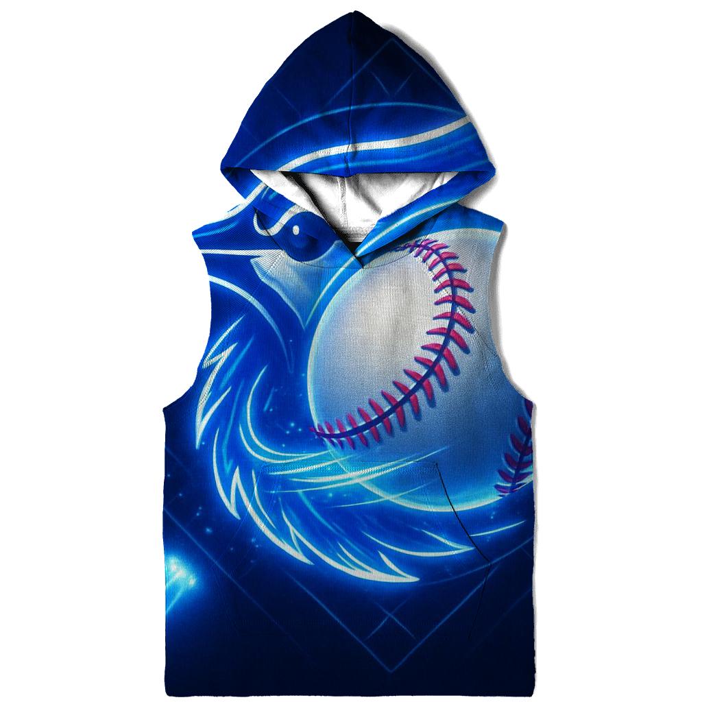 Blue Jays Orbit Fastball Breakthrough printed hoodies