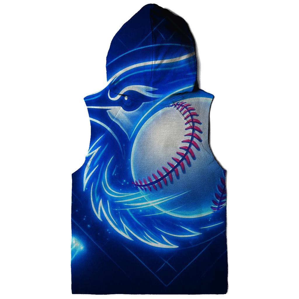 Blue Jays Orbit Fastball Breakthrough printed hoodies