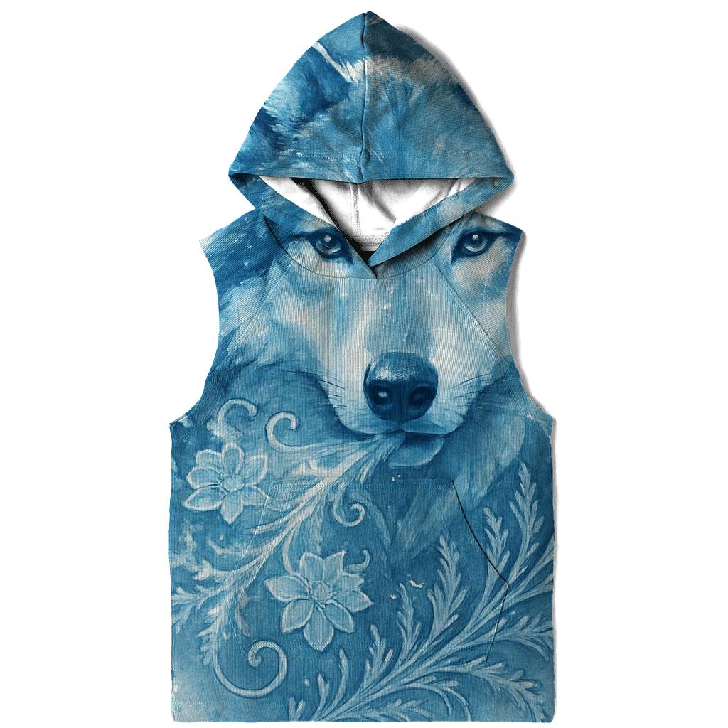 Frost Bloom Alpha printed hoodies