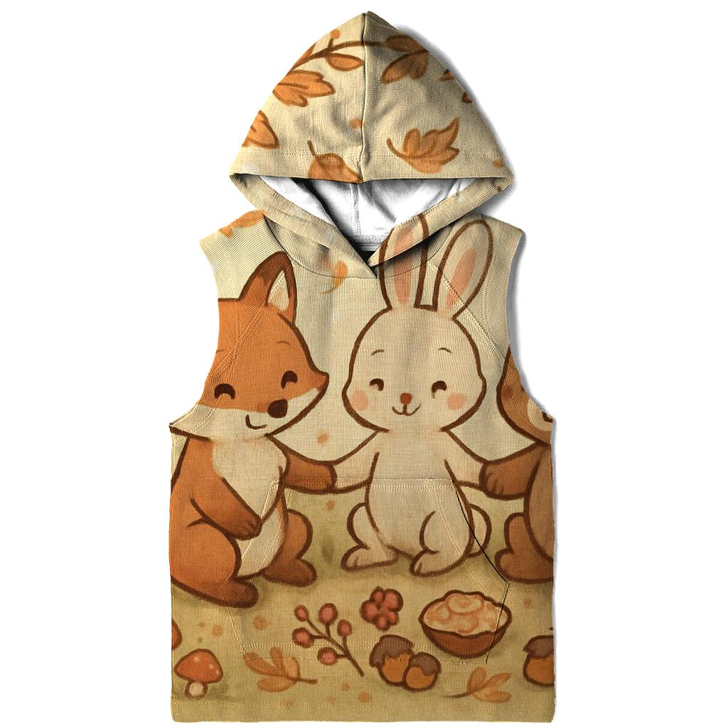 Woodland Friends Gratitude Circle heavyweight hoodies