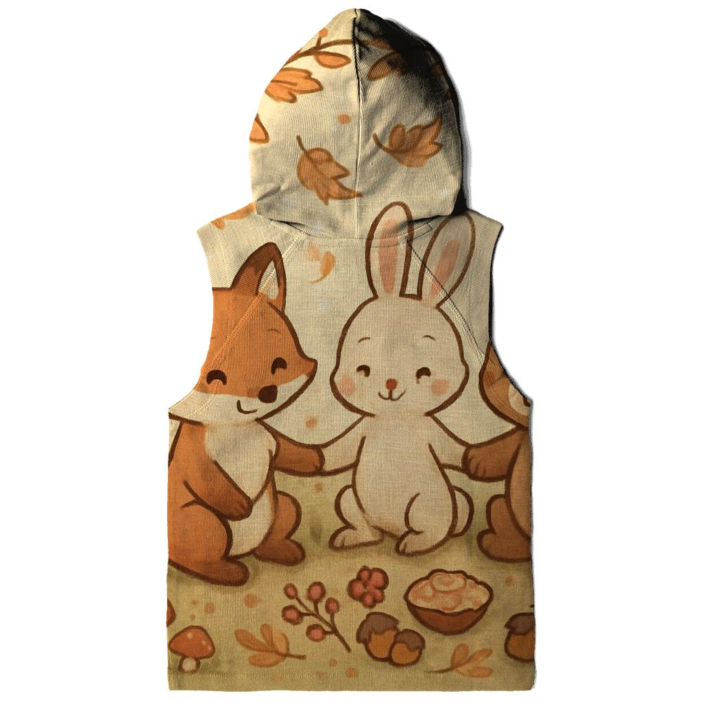 Woodland Friends Gratitude Circle heavyweight hoodies