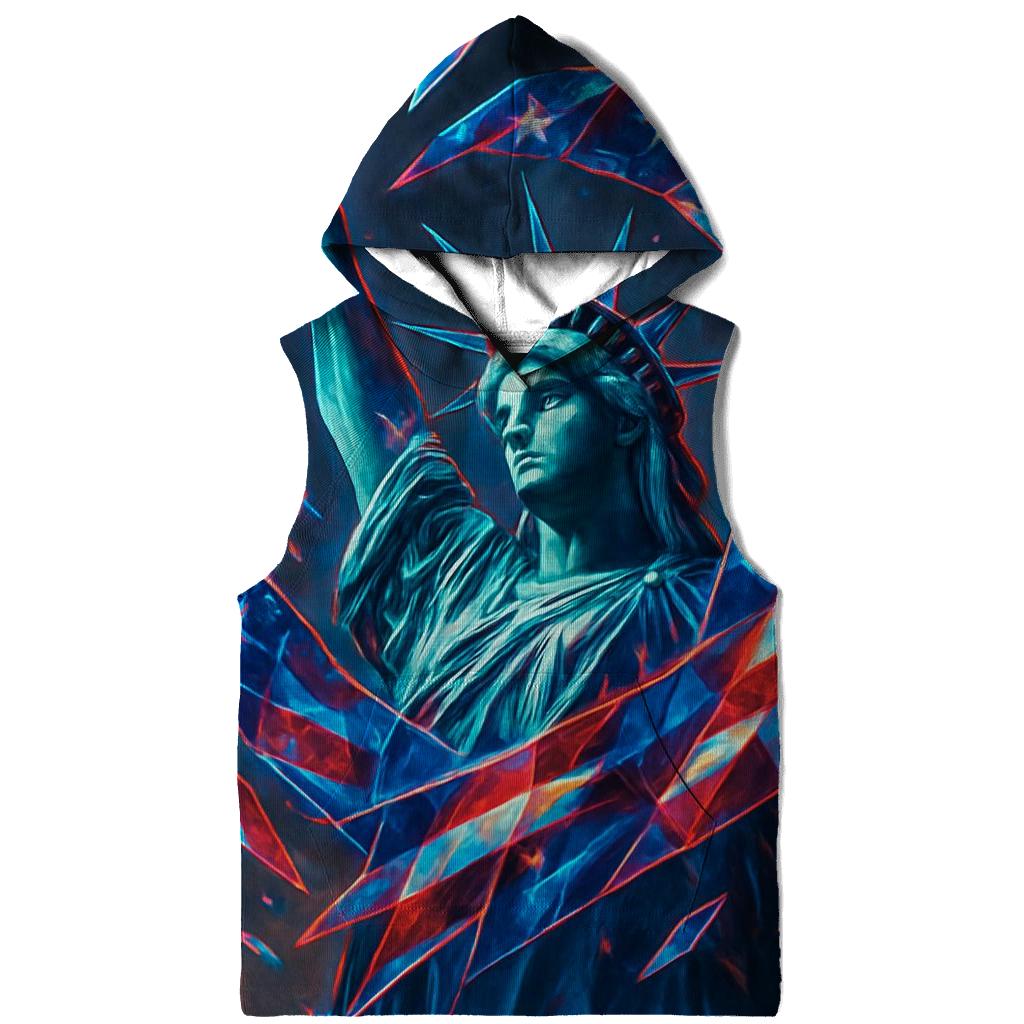 Liberty In Prism Storm lightweight hoodies