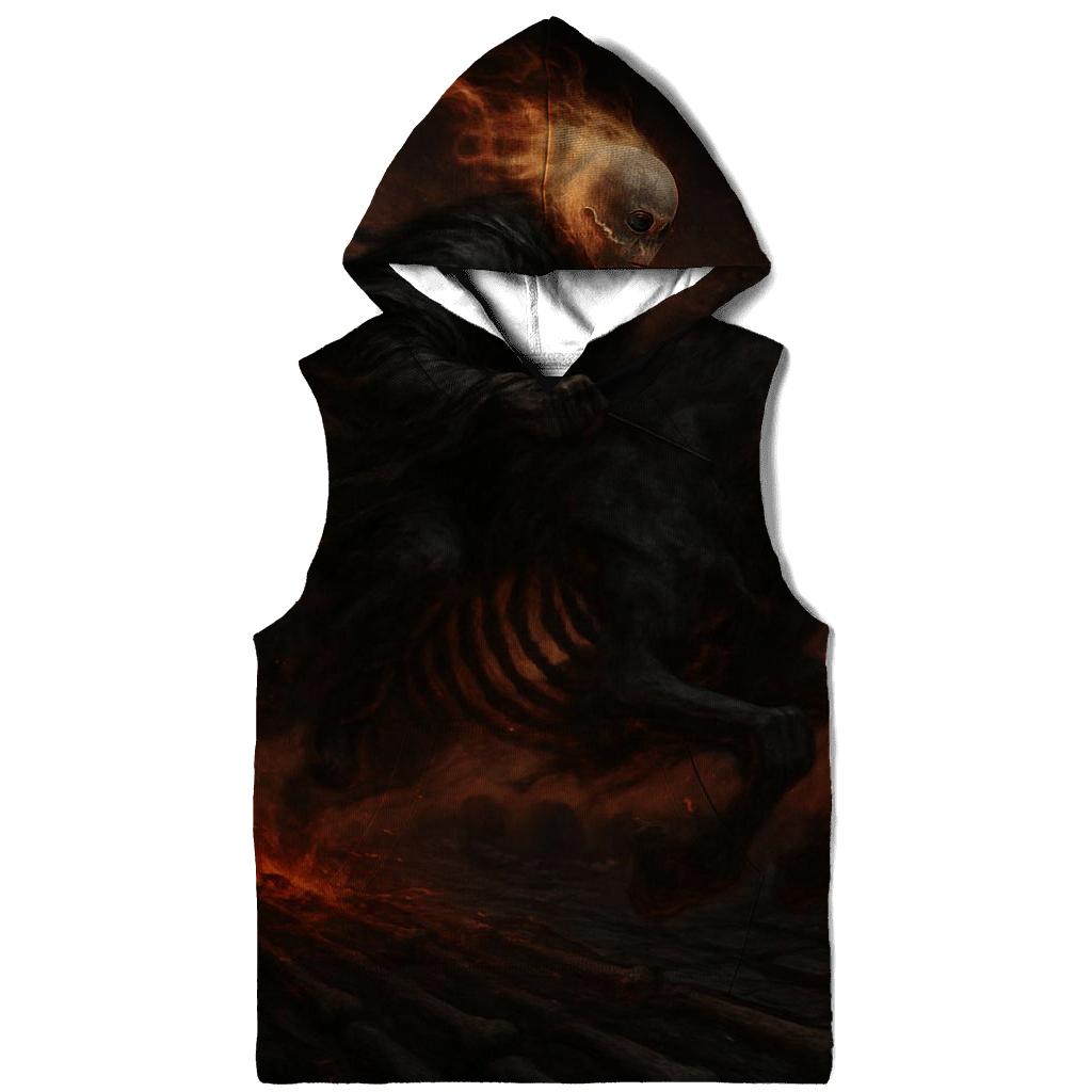 Ghost Rider Of The Bone Highway premium hoodies
