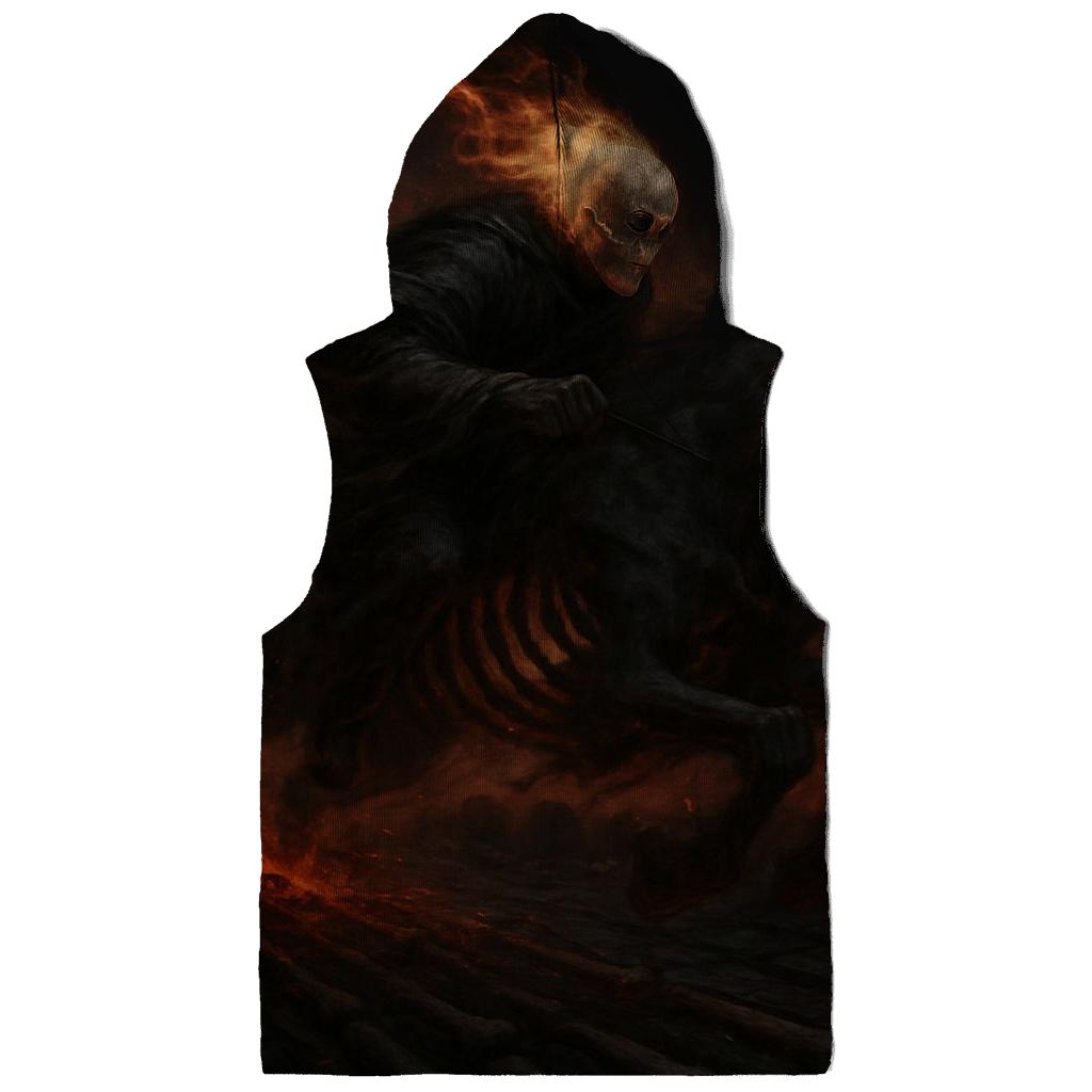 Ghost Rider Of The Bone Highway premium hoodies
