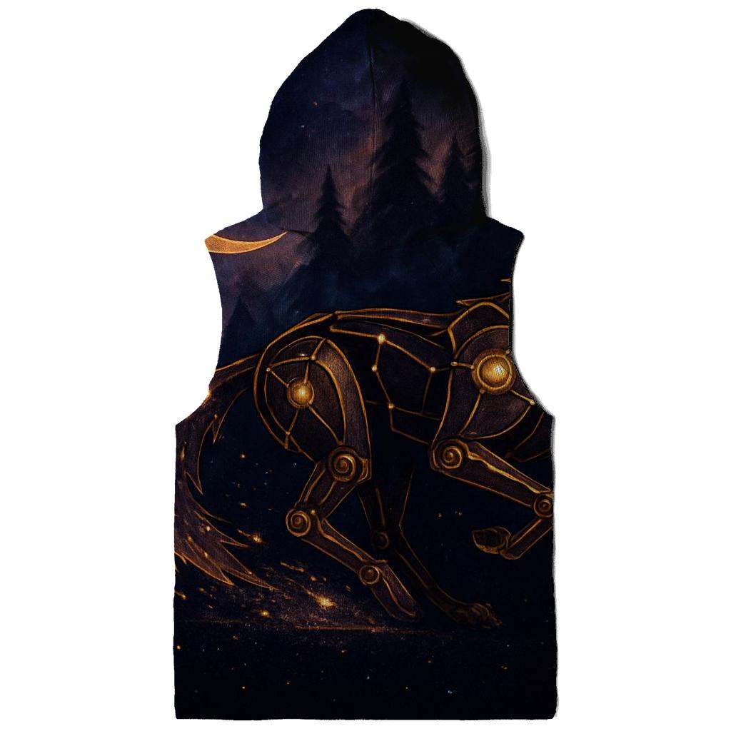 Clockwork Constellation Fox lightweight hoodies