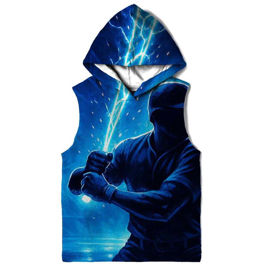 Blue Lightning Bat Forge hoodie styles
