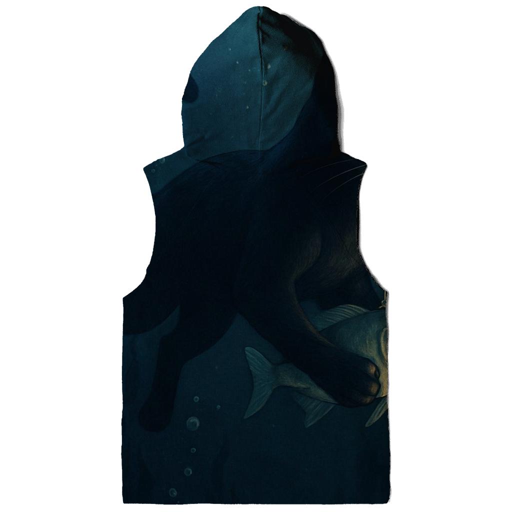 Deep Sea Lantern Cat custom hoodies