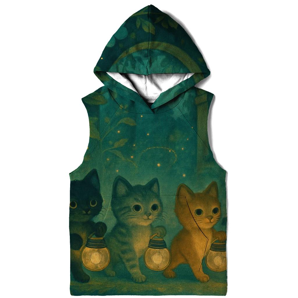 Garden Gate Firefly Parade Cats hoodies fashion