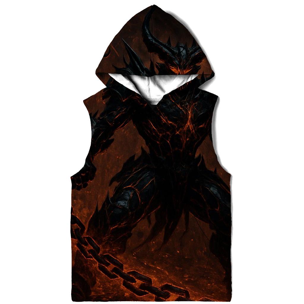 Volcanic Warden Of The Iron Pit graphic hoodies