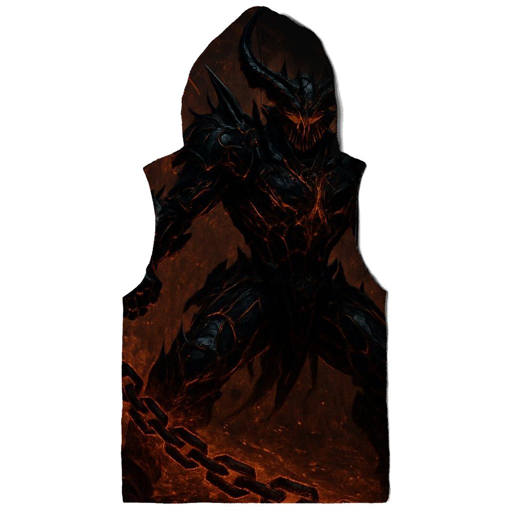 Volcanic Warden Of The Iron Pit graphic hoodies
