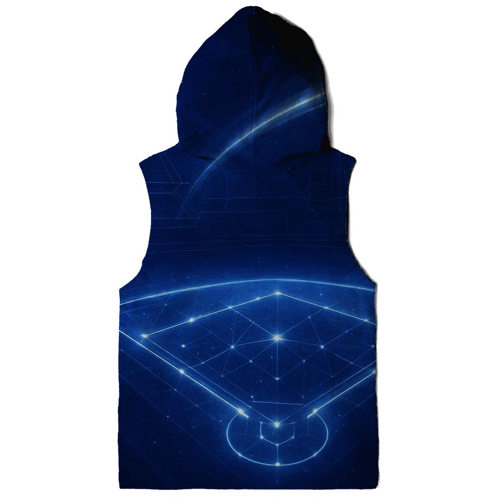 Constellation Diamond Blueprint printed hoodies