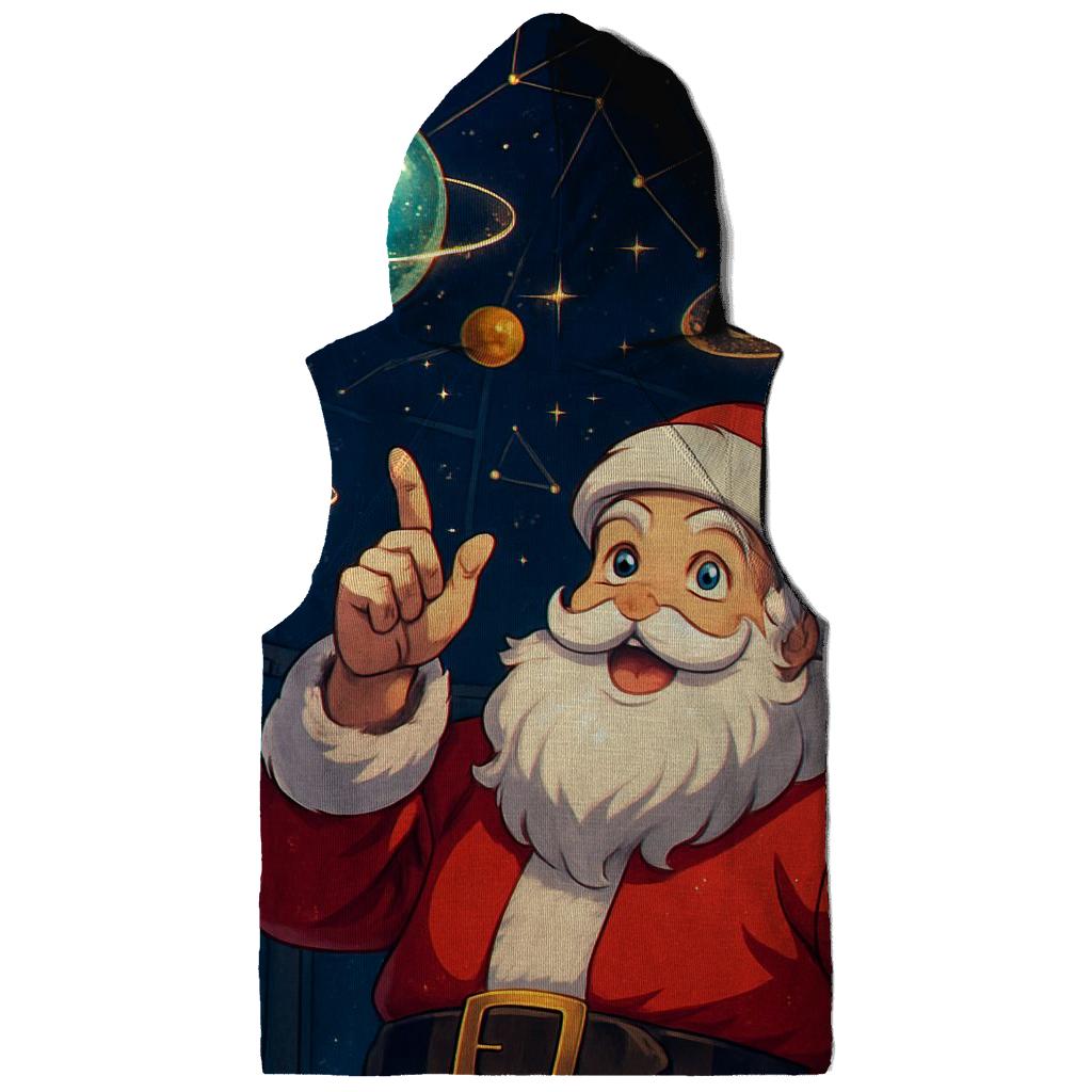 Ornament Planetarium Santa Stargazer hoodie trends
