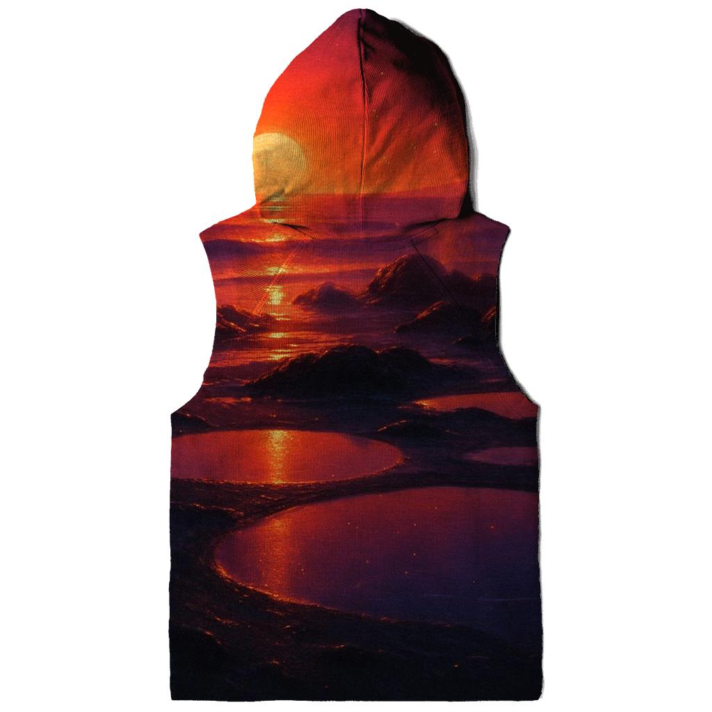 Volcanic Shore Magma Twilight premium hoodies