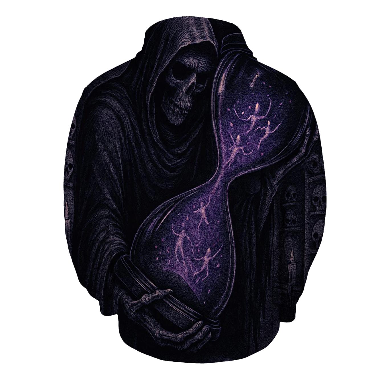 Hourglass Of The Unnamed Choir printed hoodies