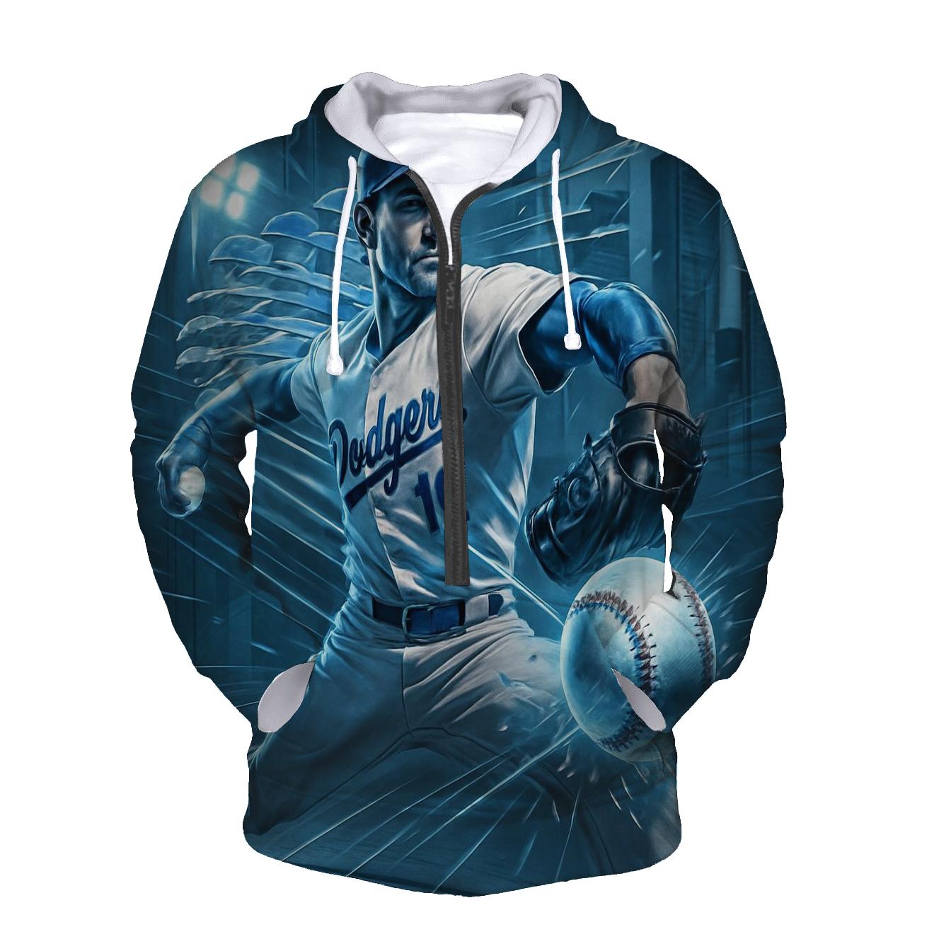 Chrome Pitcher Time Slice heavyweight hoodies