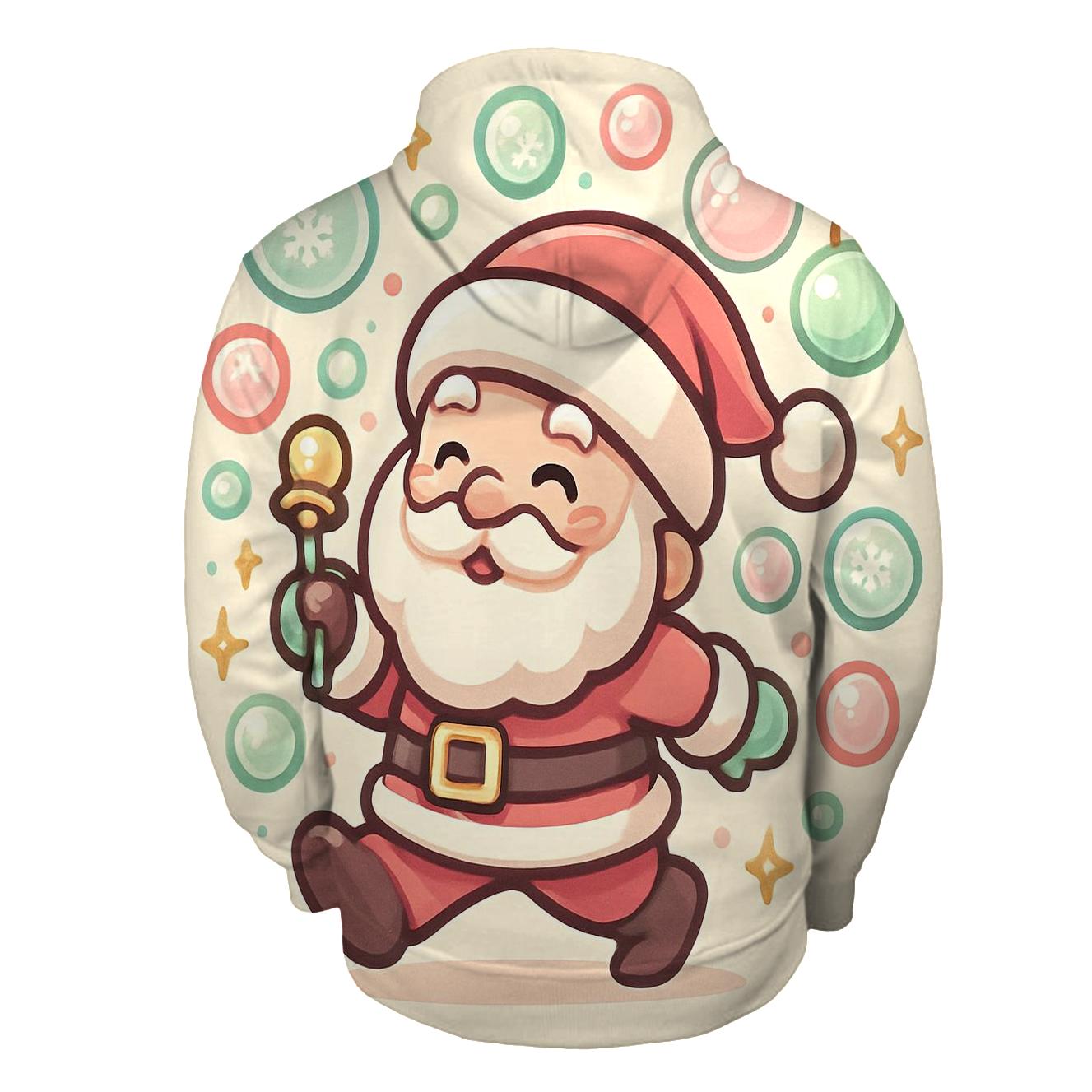 Chibi Santa Bubble Blizzard Parade hoodies fashion