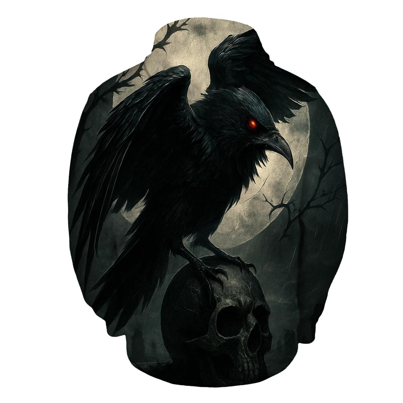 Raven Of The Severed Moon graphic hoodies