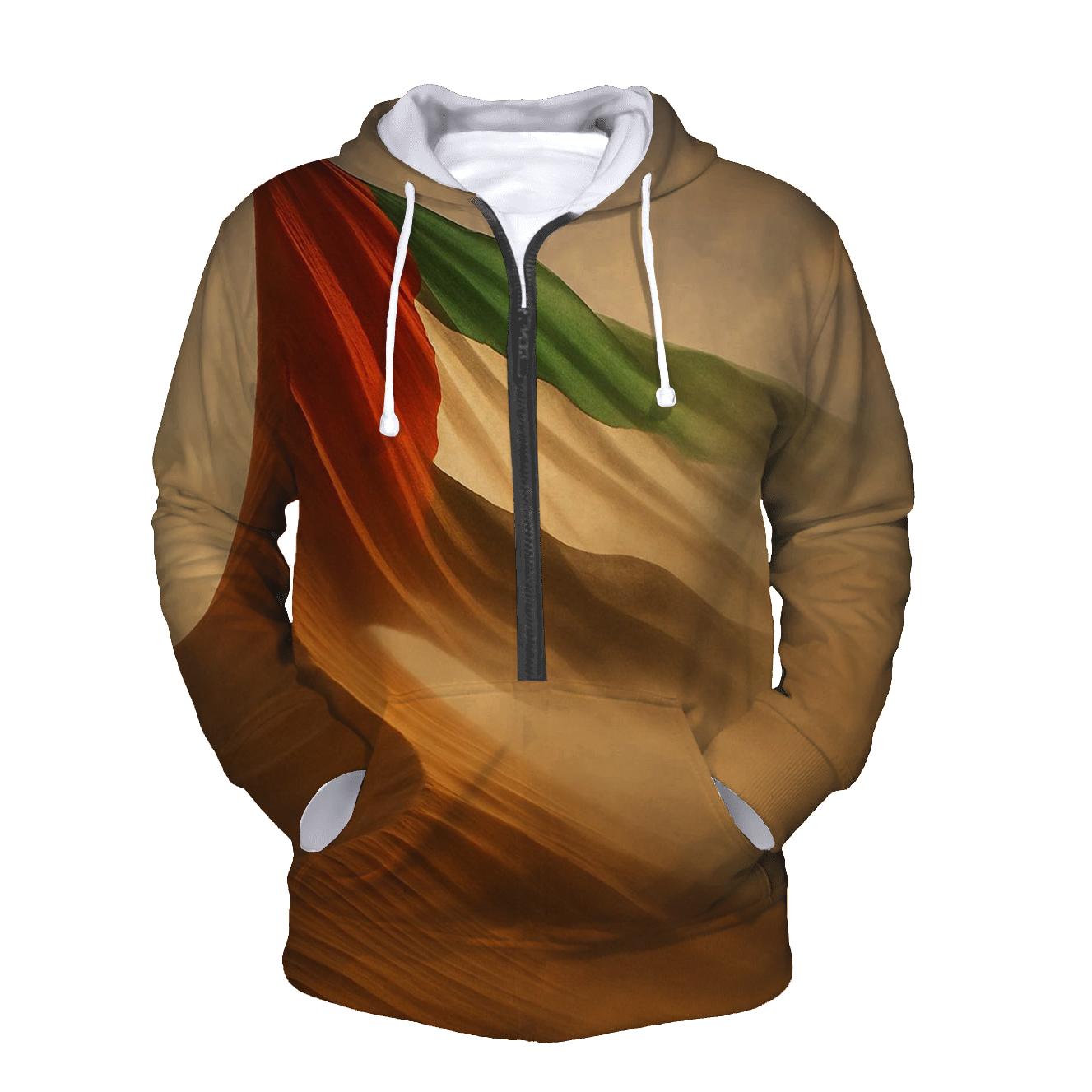 Desert Dune Flag Of United Arab Emirates graphic hoodies