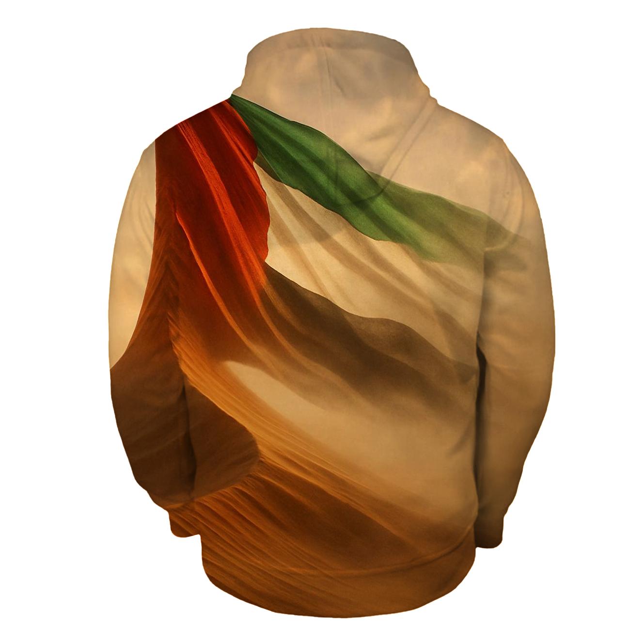 Desert Dune Flag Of United Arab Emirates graphic hoodies